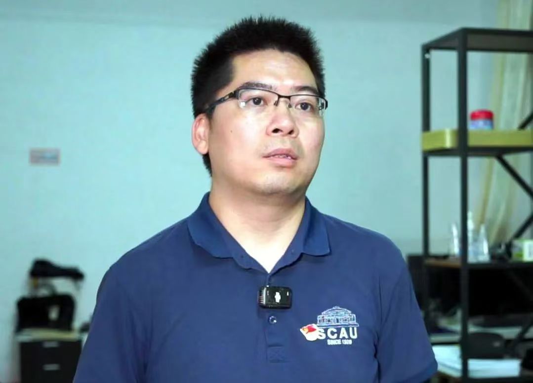 徒手破车救人的好心人钟威。图片来源:韶关发布官方微信